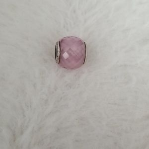 Pink pandora charm